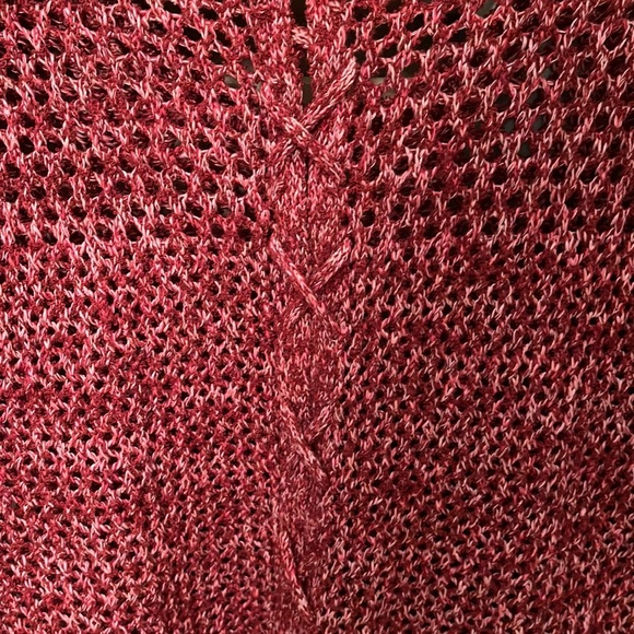 Lucky Brand Lace Up Back Sweater - Picture 2 of 6